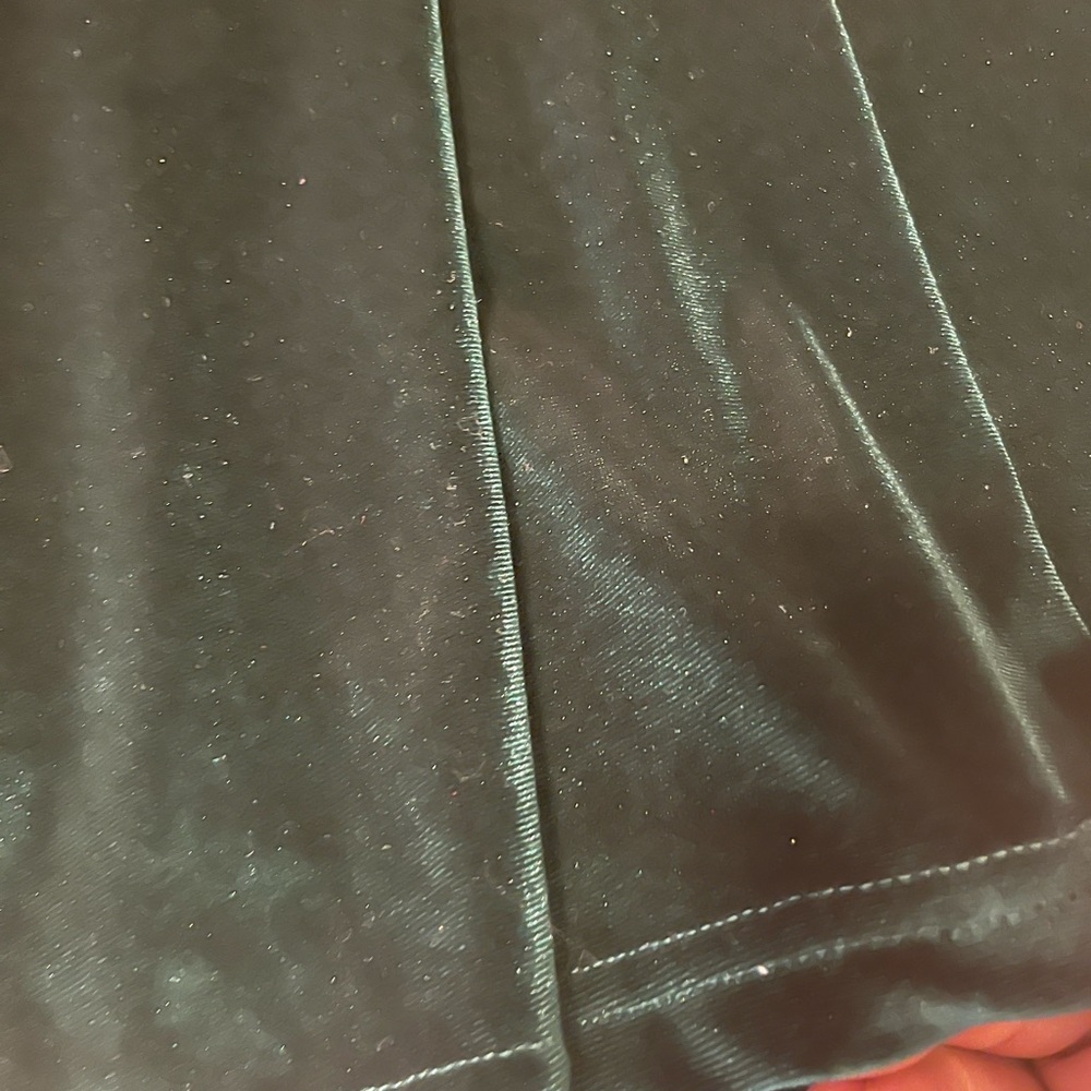 Elegant Vintage Green Velvet Top with Lace Trim Sz. 1X - Picture 5 of 10
